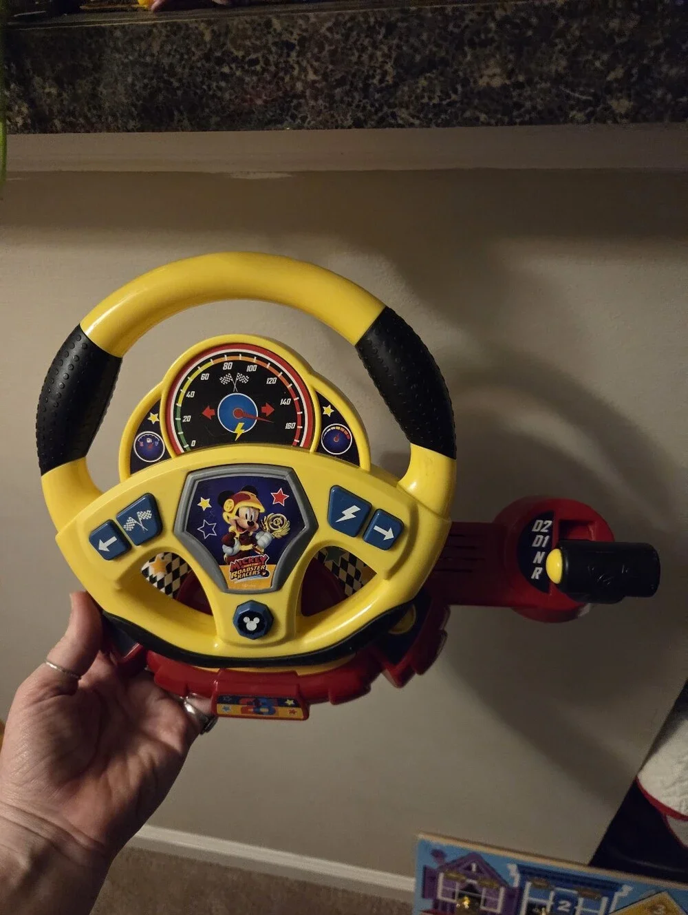 Just Play Mickey Roadster Racers Super Charged Steering Wheel